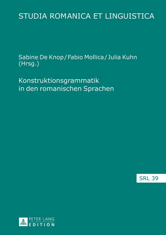 Titel: Konstruktionsgrammatik in den romanischen Sprachen