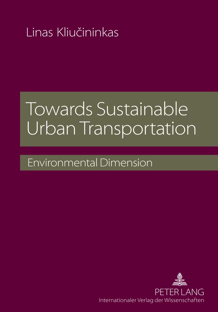 Title: Towards Sustainable Urban Transportation