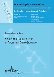 Title: Single and Double Clitics in Adult and Child Grammar