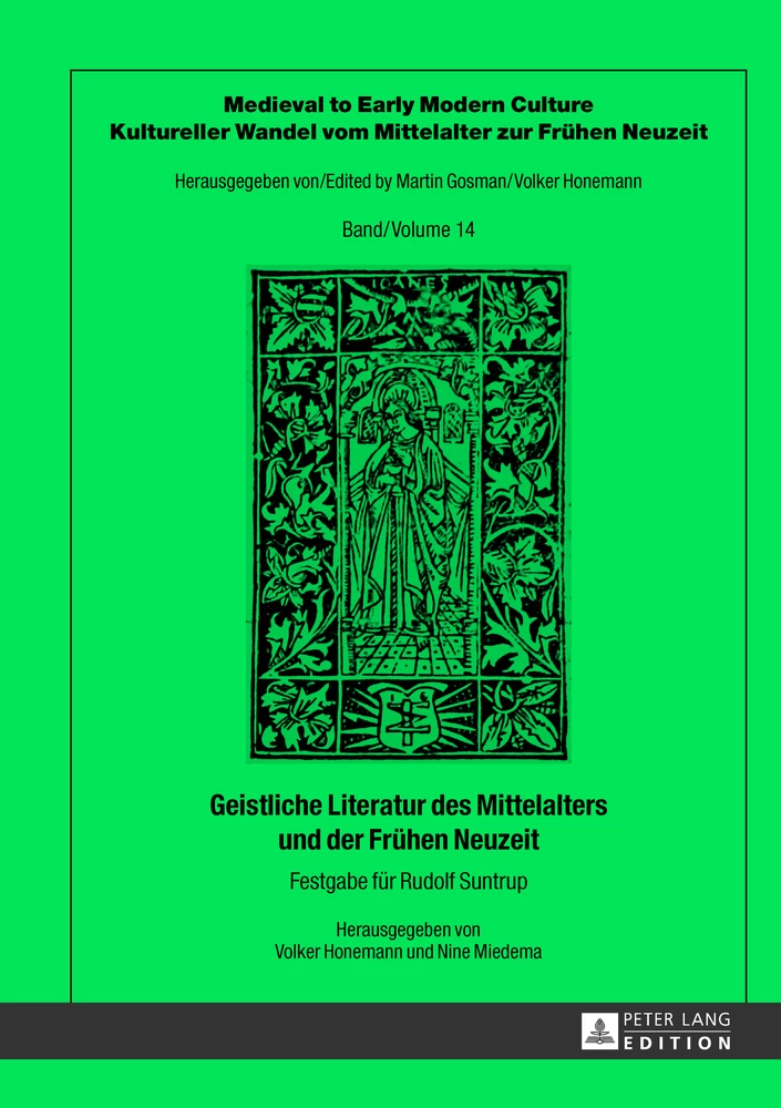Titel: Geistliche Literatur des Mittelalters und der Frühen Neuzeit