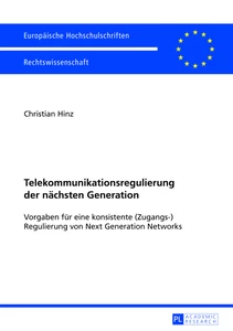 Title: Telekommunikationsregulierung der nächsten Generation