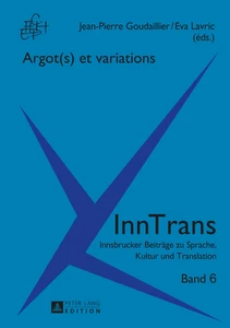 Title: Argot(s) et variations