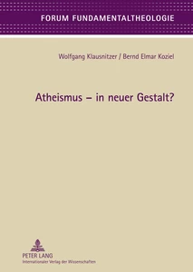 Title: Atheismus – in neuer Gestalt?