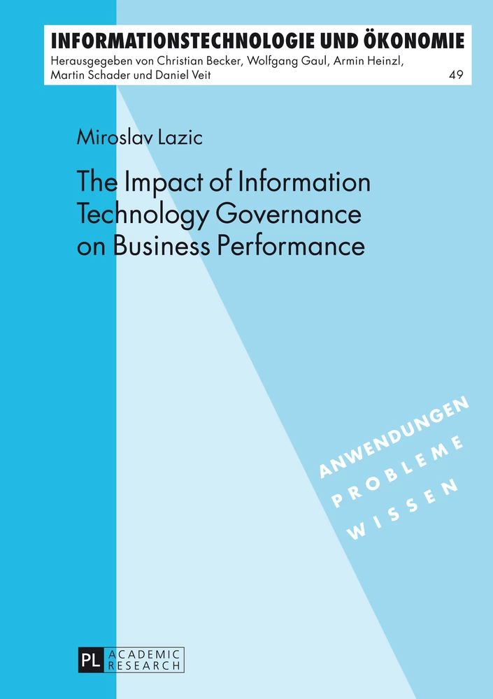 Title: The Impact of Information Technology Governance on Business Performance