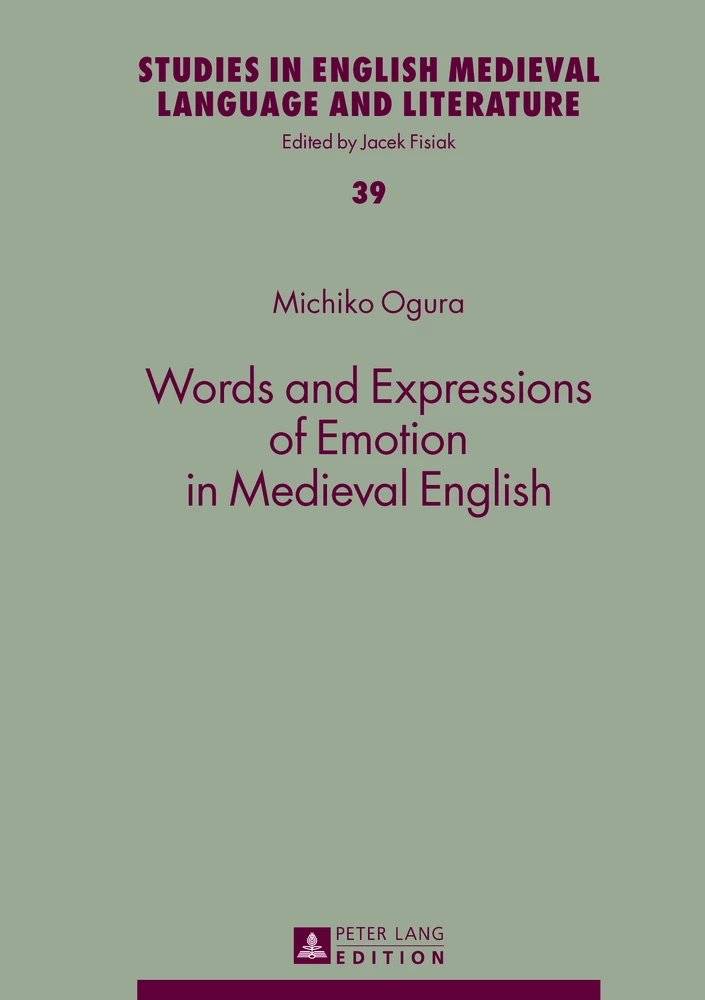 Title: Words and Expressions of Emotion in Medieval English