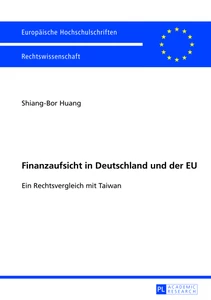 Title: Finanzaufsicht in Deutschland und der EU