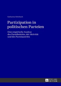 Title: Partizipation in politischen Parteien
