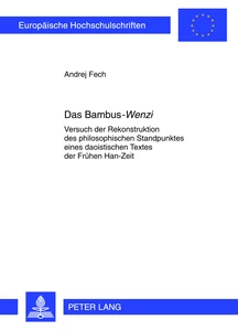Title: Das Bambus-«Wenzi»