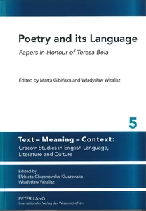 Title: Poetry and its Language