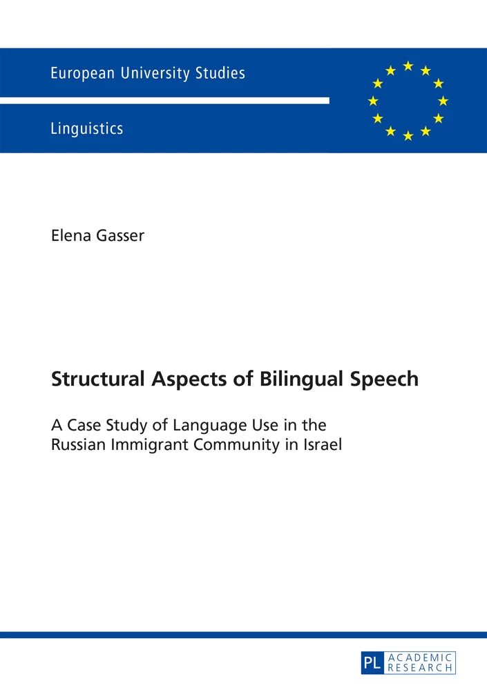 Title: Structural Aspects of Bilingual Speech
