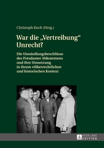 Title: War die «Vertreibung» Unrecht?