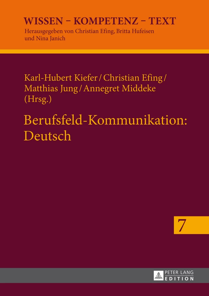 Titel: Berufsfeld-Kommunikation: Deutsch