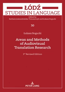 Title: Areas and Methods of Audiovisual Translation Research