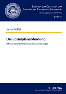 Titel: Die Sozialplanabfindung