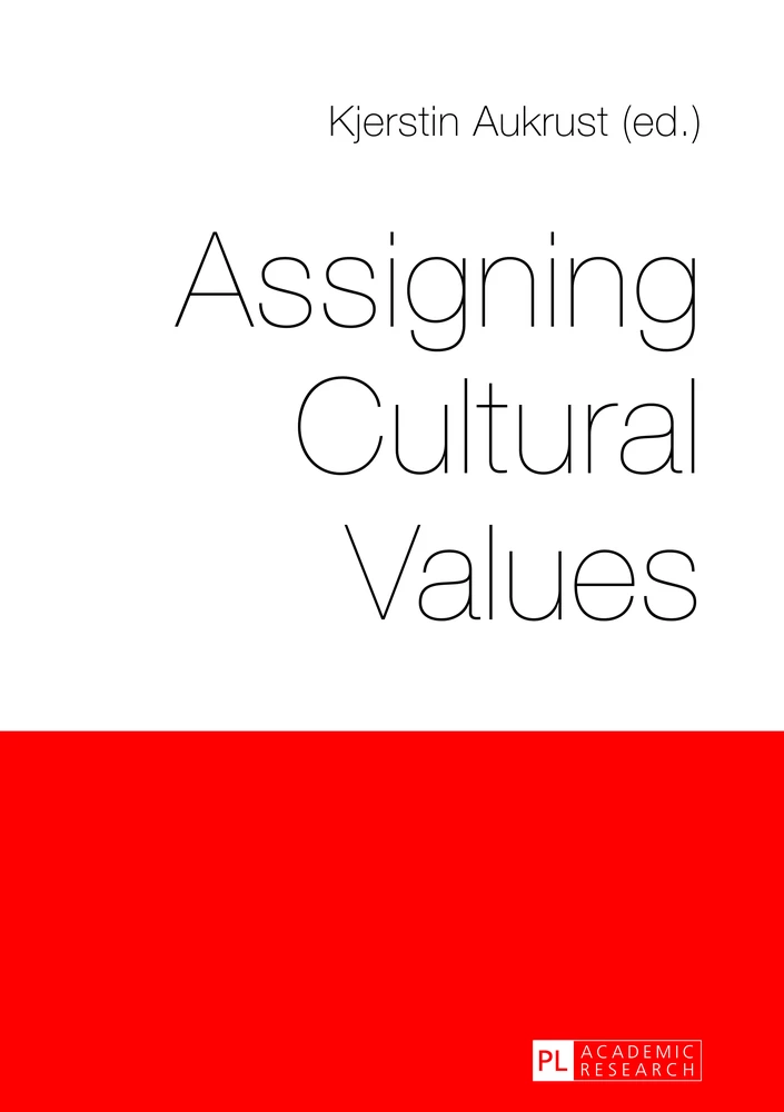 Title: Assigning Cultural Values