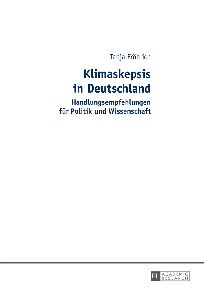 Titel: Klimaskepsis in Deutschland