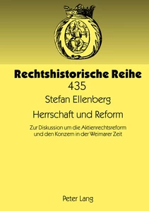 Titel: Herrschaft und Reform