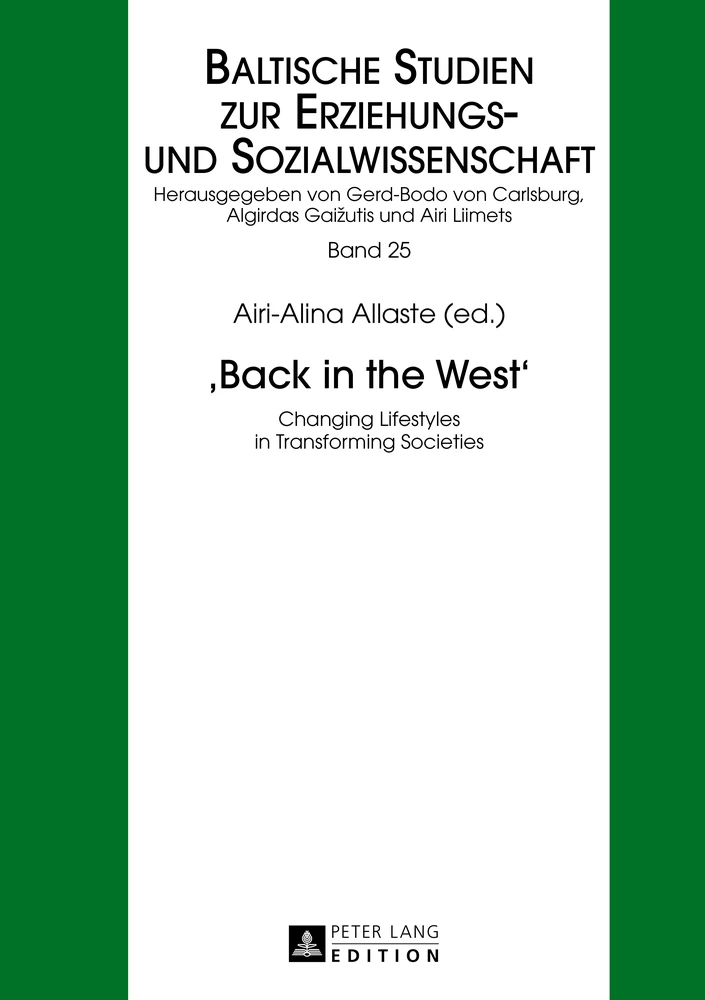 Title: «Back in the West»