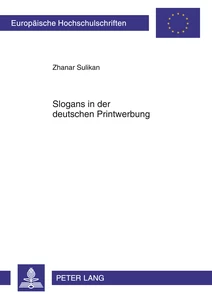 Titel: Slogans in der deutschen Printwerbung