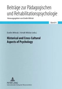Title: Historical and Cross-Cultural Aspects of Psychology