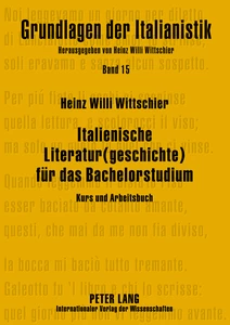 Title: Italienische Literatur(geschichte) für das Bachelorstudium