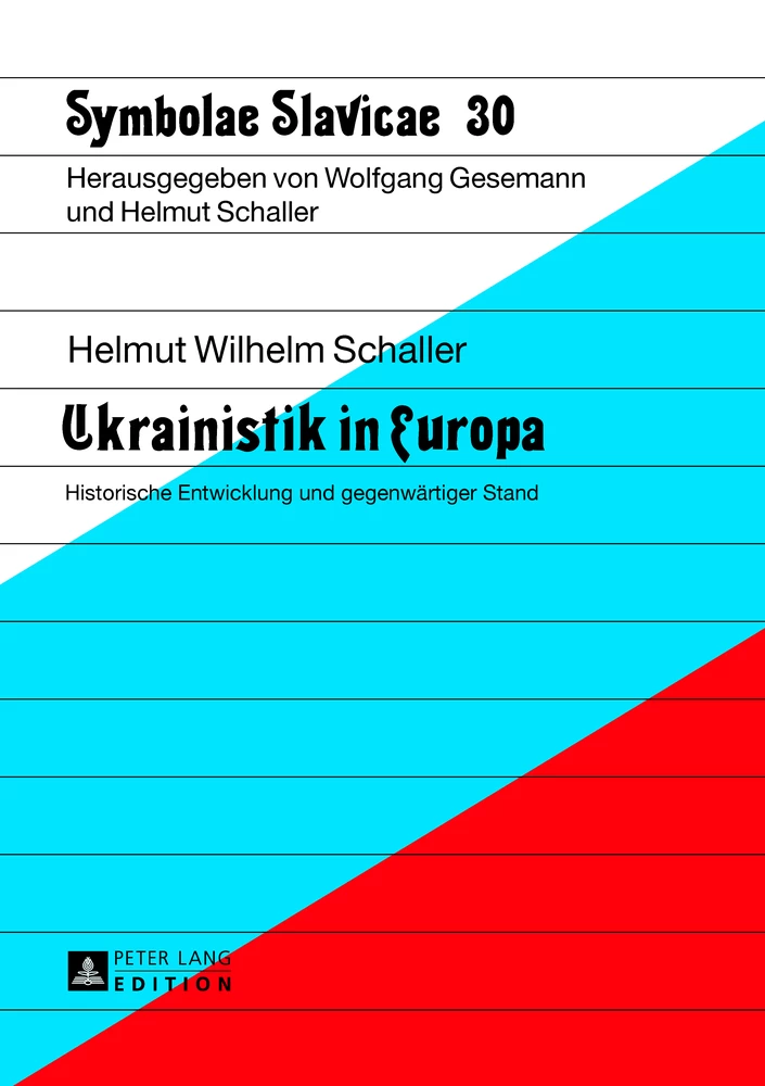 Titel: Ukrainistik in Europa