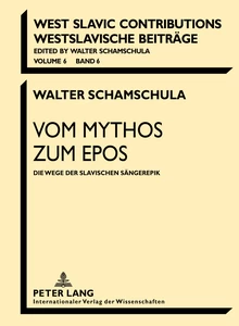 Title: Vom Mythos zum Epos