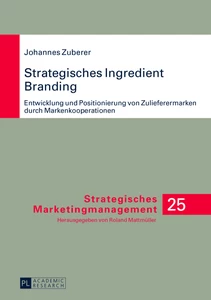 Titel: Strategisches Ingredient Branding