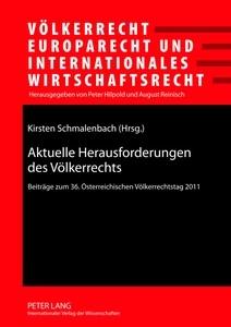 Title: Aktuelle Herausforderungen des Völkerrechts