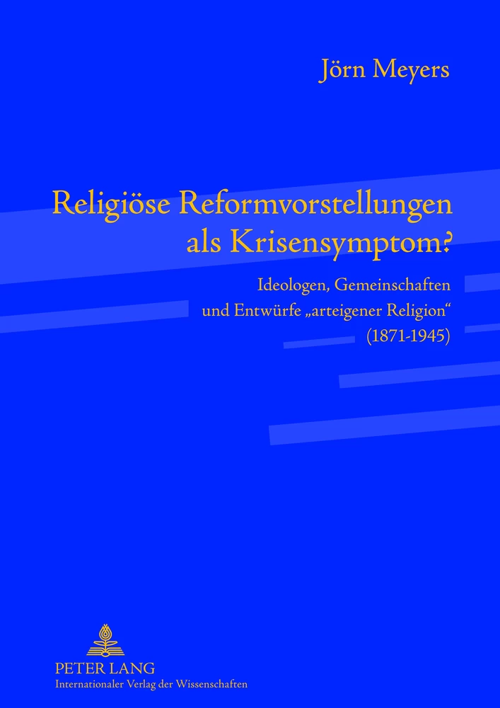 Titel: Religiöse Reformvorstellungen als Krisensymptom?