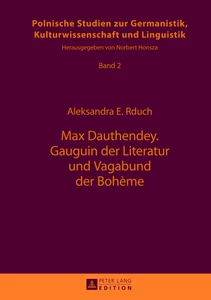Title: Max Dauthendey- Gauguin der Literatur und Vagabund der Bohème