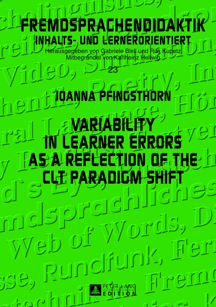 Title: Variability in Learner Errors as a Reflection of the CLT Paradigm Shift
