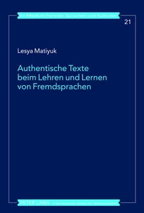 Title: Authentische Texte beim Lehren und Lernen von Fremdsprachen