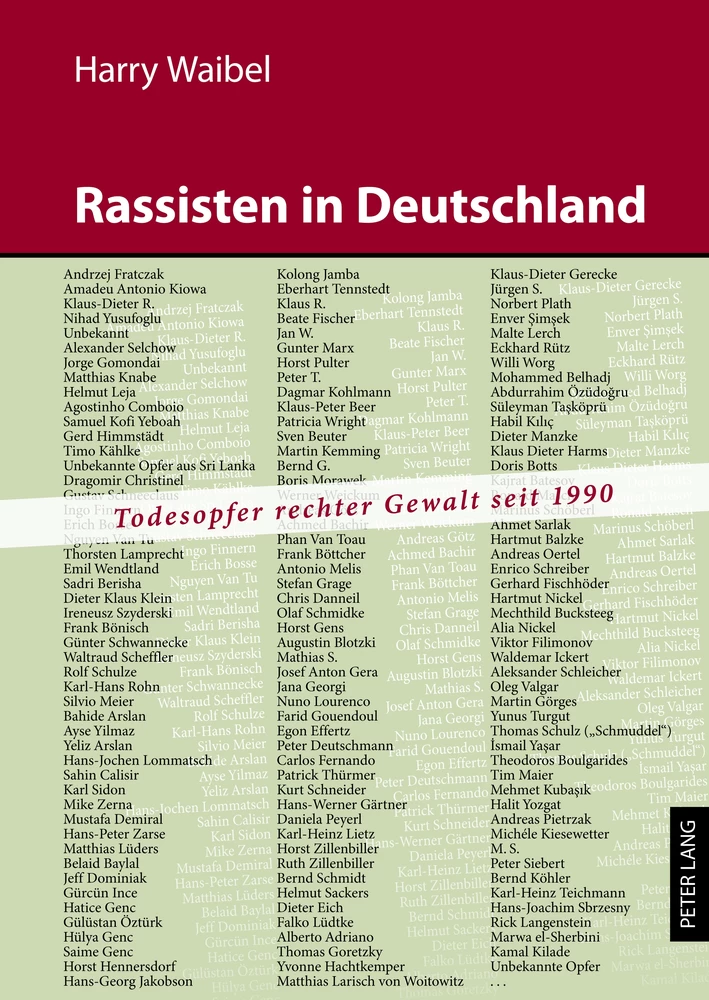 Titel: Rassisten in Deutschland
