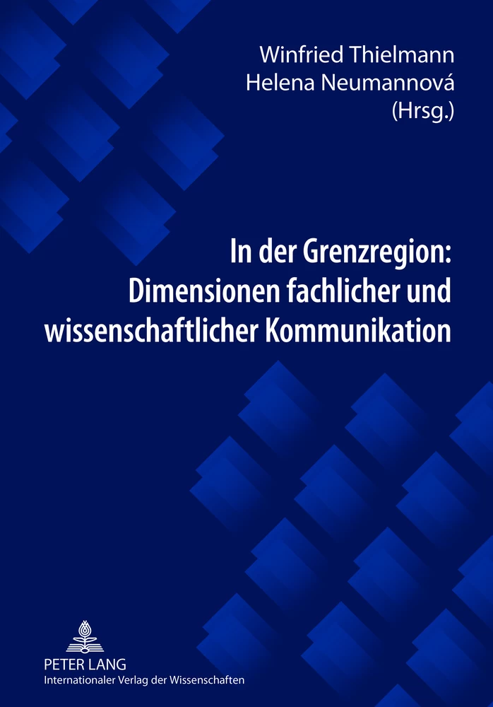 Titel: In der Grenzregion: Dimensionen fachlicher und wissenschaftlicher Kommunikation