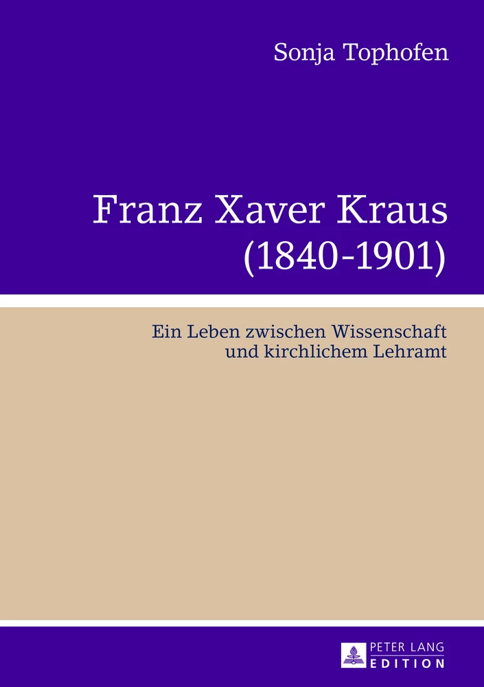 Titel: Franz Xaver Kraus (1840-1901)