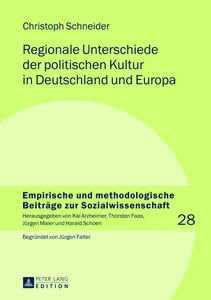 Title: Regionale Unterschiede der politischen Kultur in Deutschland und Europa