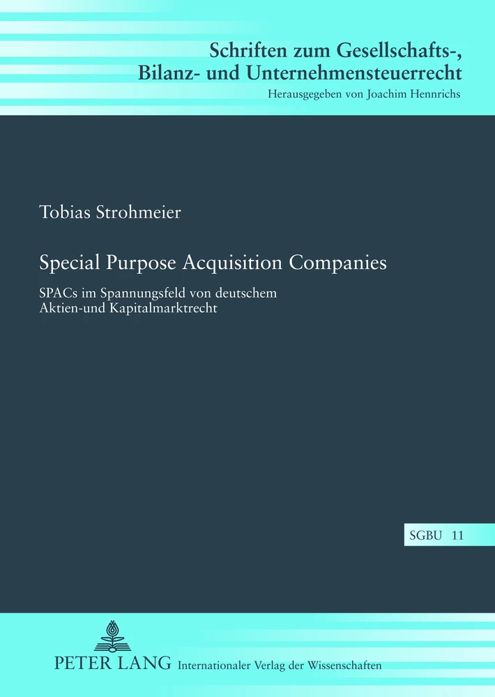 Titel: Special Purpose Acquisition Companies