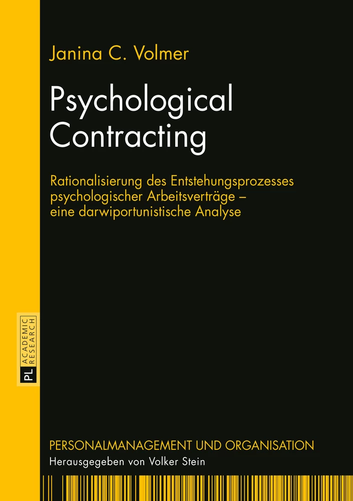 Titel: Psychological Contracting