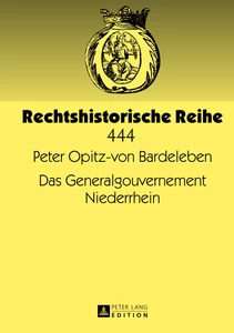 Title: Das Generalgouvernement Niederrhein