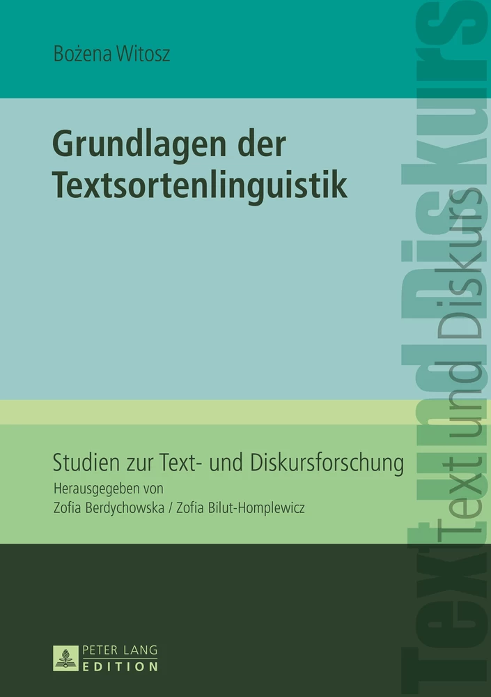 Titel: Grundlagen der Textsortenlinguistik