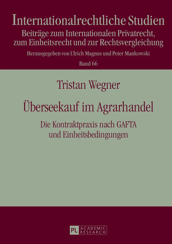 Title: Überseekauf im Agrarhandel