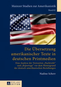 Title: Die Übersetzung amerikanischer Texte in deutschen Printmedien