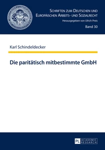 Title: Die paritätisch mitbestimmte GmbH