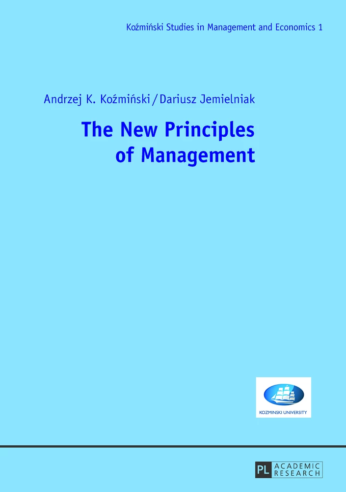 Title: The New Principles of Management
