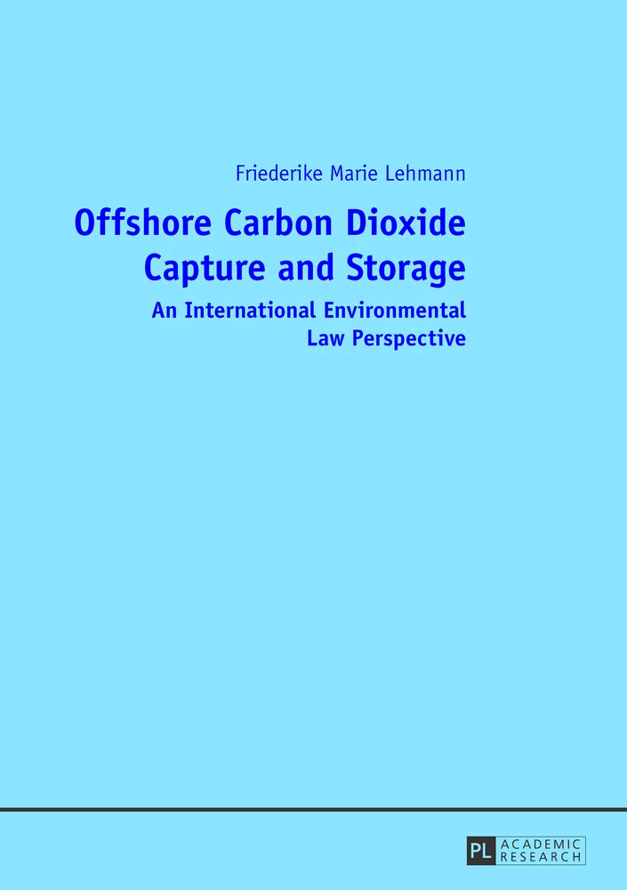 Title: Offshore Carbon Dioxide Capture and Storage