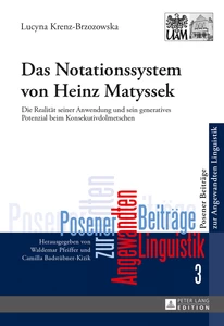 Titel: Das Notationssystem von Heinz Matyssek
