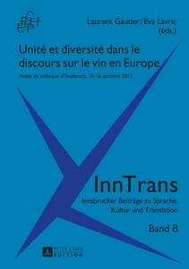 Title: Unité et diversité dans le discours sur le vin en Europe