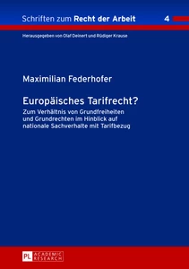 Title: Europäisches Tarifrecht?