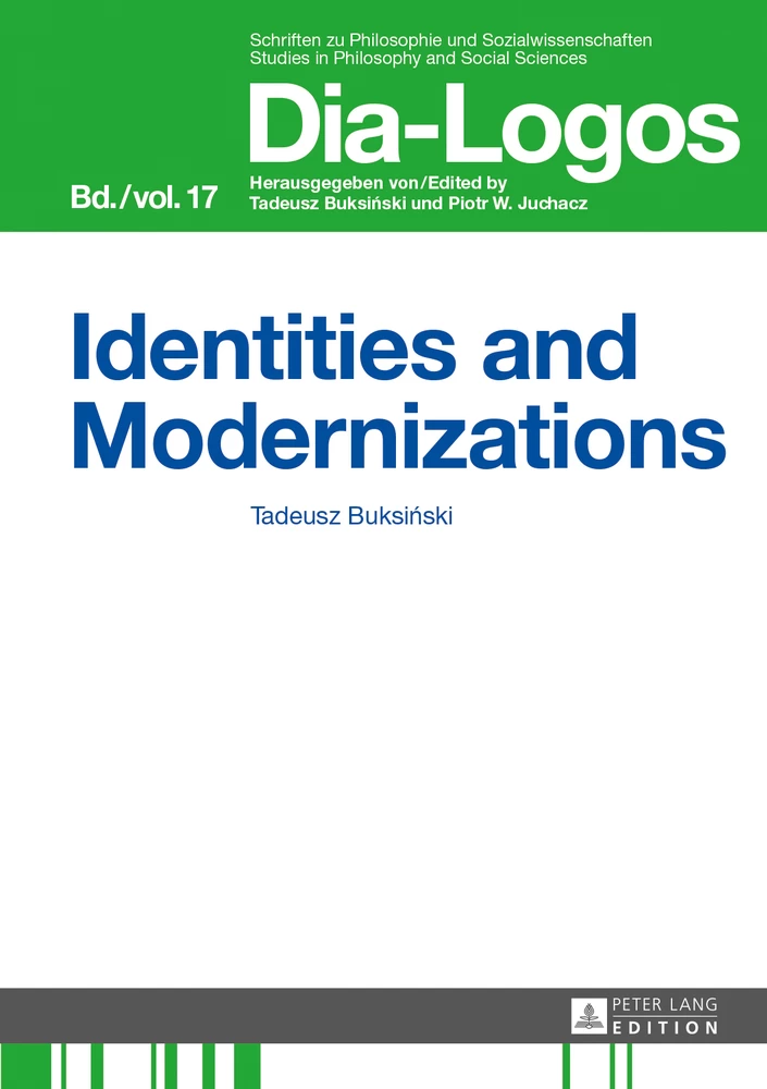 Title: Identities and Modernizations